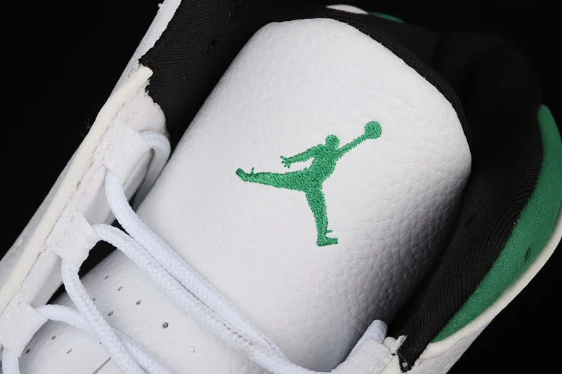 All categories Air Jordan Jordan series basketball shoes Air Jordan 13 G version Air Jordan 13 Retro AJ13 white and green 414571-113